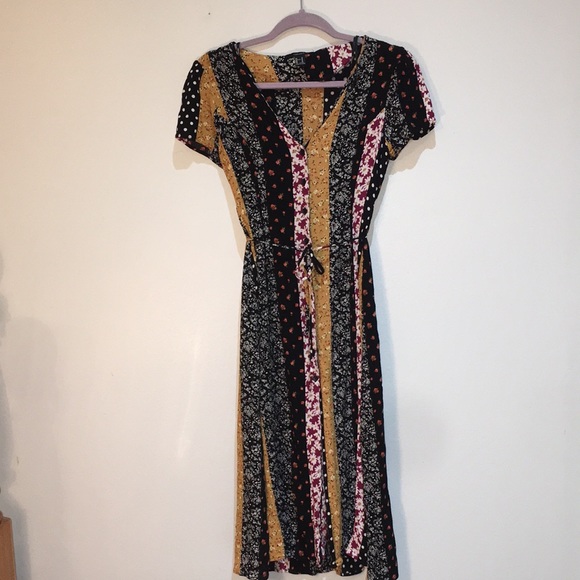 Forever 21 Boho Hippie Dress Medium - Picture 6 of 12
